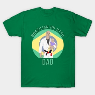 Brazilian Jiu Jitsu Dad T-Shirt